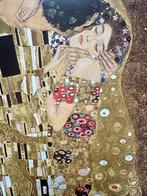 Gustav Klimt (1862-1918) - Le baiser, Antiek en Kunst