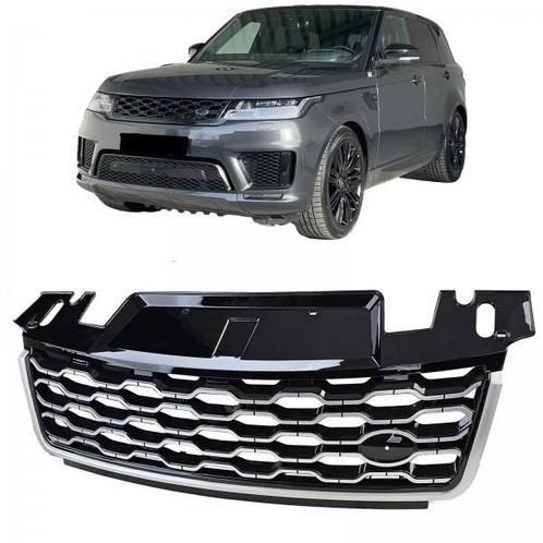 Grill Range Rover Sport L494 2017-2022 Glans Zwart/Zilver, Auto-onderdelen, Overige Auto-onderdelen, Ophalen of Verzenden