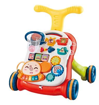 Eco Toys Study Desk Walker Yellow Loopwagen HC505278, Kinderen en Baby's, Speelgoed | Buiten | Voertuigen en Loopfietsen, Nieuw