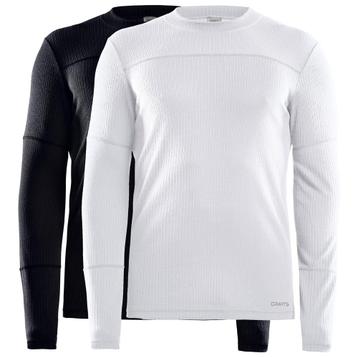 CRAFT  Core 2-Pack Baselayer Tops M - Black White beschikbaar voor biedingen