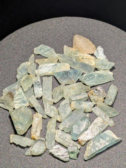 250 CT Goede kwaliteit - Echt natuurlijke aquamarijn,, Verzamelen, Mineralen en Fossielen