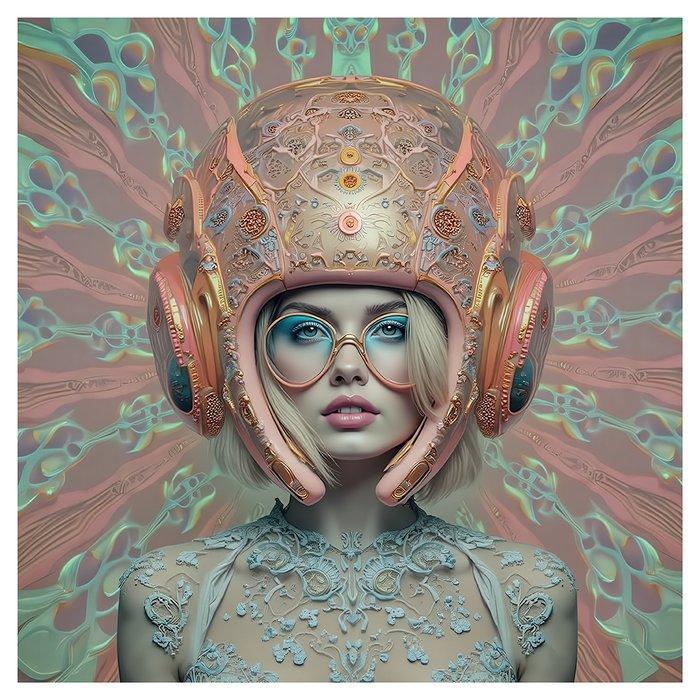 NumericEric - Miss Future Pop #08, Antiek en Kunst, Kunst | Designobjecten