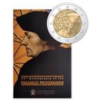 Malta 2 Euro Erasmus 2022 Coincard, Postzegels en Munten, Munten | Europa | Euromunten, Verzenden