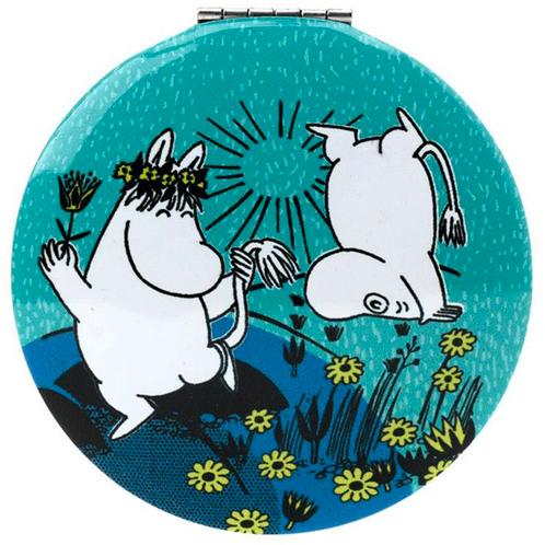 Make-up Spiegeltje - Moomin - Moomintroll & Moominmamma - Bl, Huis en Inrichting, Woonaccessoires | Spiegels, Nieuw, Ophalen of Verzenden