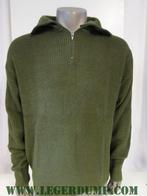 Schipperstrui groen 100% acryl en col ritssluiting (Truien), Ophalen of Verzenden, Nieuw