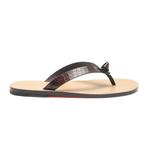 Santoni - Alligator Sandals - Patina - UK: 8.5 / US: 9.5 /, Nieuw