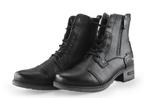 Mustang Veterboots in maat 40 Zwart | 10% extra korting, Verzenden, Zwart, Overige typen, Zo goed als nieuw