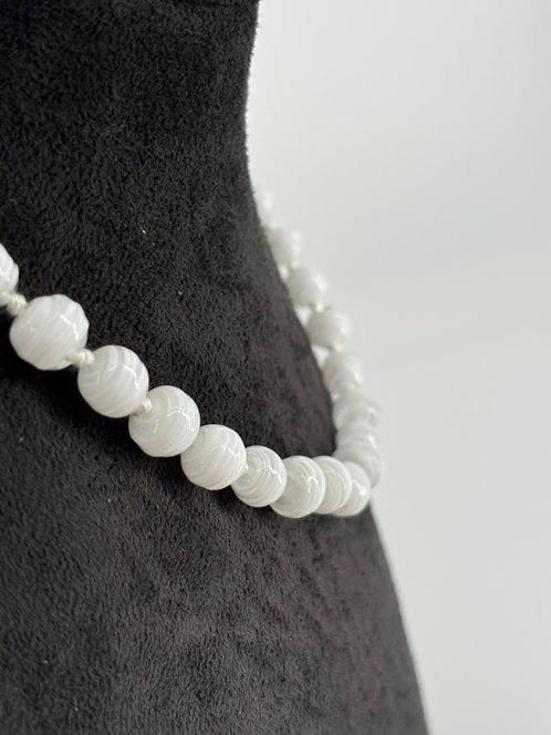 Murano-glas - Halsketting - ketting met Murano-parels, Antiek en Kunst, Antiek | Glas en Kristal