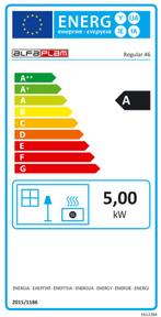 Houtfornuis - 85x91x56 cm - 5kW - wit - energielabel A, Huis en Inrichting, Ophalen of Verzenden, Nieuw
