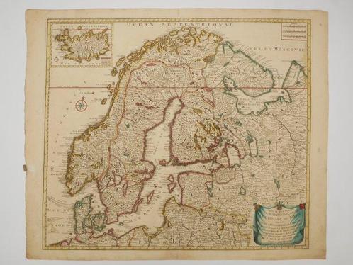 Scandinavië - Scandinavië; Ottens - Carte la plus Nouvelle, Boeken, Atlassen en Landkaarten