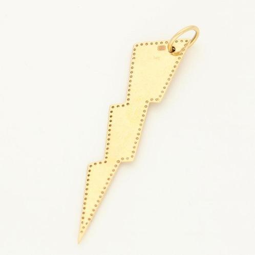 Hanger - 14 karaat Geel goud Diamant (Natuurlijk), Sieraden, Tassen en Uiterlijk, Antieke sieraden