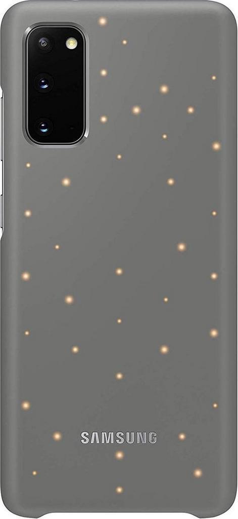 Samsung LED View Hoesje - Samsung Galaxy S20 - Grijs, Telecommunicatie, Mobiele telefoons | Hoesjes en Frontjes | Overige merken
