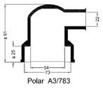 Rubbermof warmtewisselaar Polar A3/783 73/22, Watersport en Boten, Ophalen of Verzenden, Nieuw, Motor en Techniek, Zeilboot of Motorboot