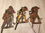 3 wayang kelitik - Indonesië, Antiek en Kunst, Kunst | Niet-Westerse kunst