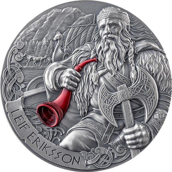 Kameroen. 2000 Francs 2025 Leif Eriksson - The Way to, Postzegels en Munten, Munten | Europa | Niet-Euromunten