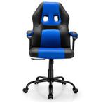 PC Gaming Chair Ergonomische computerstoel met rugleuning Bl