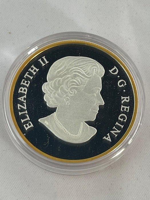 Canada. 20 Dollars 2014 Legend of Nanaboozhoo gilded, 1 Oz, Postzegels en Munten, Munten | Europa | Niet-Euromunten