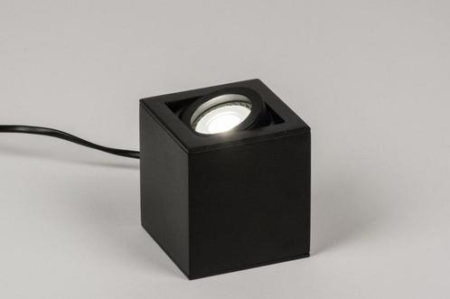 Rietveld Tafellampen - Zwart - Metaal, Aluminium, Huis en Inrichting, Lampen | Tafellampen, Verzenden