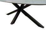 Puccini dining tuintafel 220x120 cm ovaal keramisch blad, Tuin en Terras, Tuintafels, Ophalen of Verzenden, Nieuw