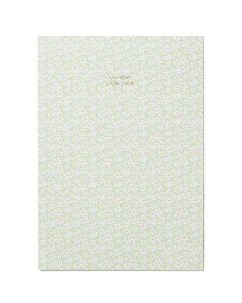 HEMA Dessinpapier A4 bloemen van €4.99 voor €2.5 sale, Hobby en Vrije tijd, Knutselen, Nieuw, Verzenden