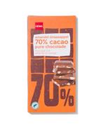 HEMA Chocoladereep 70% puur amandel sinaasappel 90gram, Verzenden, Nieuw