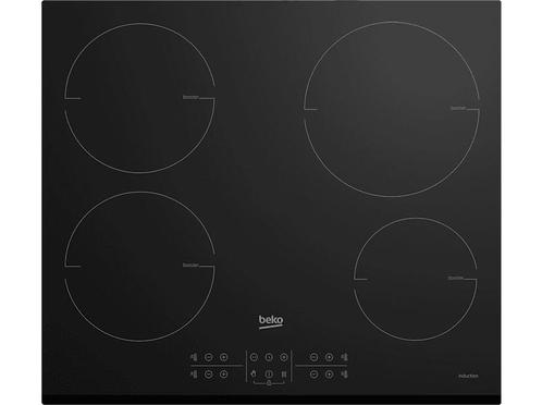 Beko - Inductie Kookplaat - Zwart, Witgoed en Apparatuur, Kookplaten, Inductie, Nieuw, 4 kookzones, Verzenden