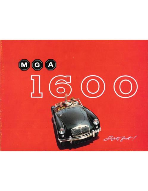 1959 MG MGA 1600 BROCHURE NEDERLANDS, Boeken, Auto's | Folders en Tijdschriften