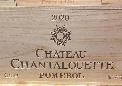 2020 Chateau Chantalouette - Pomerol - 6 Flessen (0.75, Verzamelen, Wijnen
