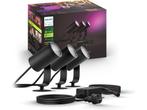 Philips Hue Lily tuinspot - wit en gekleurd licht - 3-spots, Tuin en Terras, Buitenverlichting, Verzenden, Zo goed als nieuw