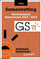 ExamenOverzicht - Samenvatting Geschiedenis VWO, Boeken, Verzenden, Gelezen, ExamenOverzicht