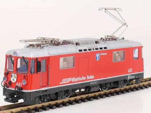 LGB 23430 Rhb-Ellok Ge 4/4 621 Felsberg (E-locomotieven), Hobby en Vrije tijd, Modeltreinen | Overige schalen, Overige typen, Gebruikt