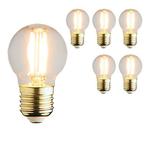 Set van 6 LED lampen E27 | 3-staps dimbaar | 4 watt | 2200K, Verzenden, Overige typen, Nieuw, E27 (groot)