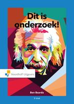 Dit is onderzoek 9789001895440, Boeken, Zo goed als nieuw