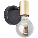 Moderne wandspot messing, Lakeisha, Huis en Inrichting, Lampen | Wandlampen, Ophalen of Verzenden, Nieuw, Modern