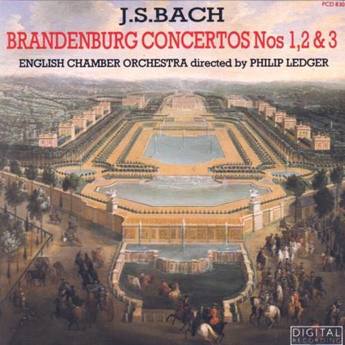 cd - J.S. Bach - Brandenburg Concertos Nos 1,2 &amp; 3, Cd's en Dvd's, Cd's | Overige Cd's, Zo goed als nieuw, Verzenden