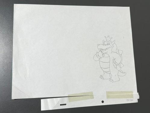 DIC - Oorspronkelijke animatie tekening van Bowser - The, Cd's en Dvd's, Dvd's | Tekenfilms en Animatie