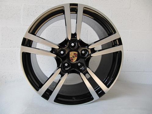 Porsche 997 2/4 ORIGINELE 19 Turbo II zwart/alu met banden, Auto-onderdelen, Banden en Velgen, 19 inch, 305 mm, Personenwagen