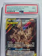 PSA - 1 Graded card - Pokémon - Arceus & Dialga & Palkia GX, Hobby en Vrije tijd, Verzamelkaartspellen | Pokémon, Nieuw
