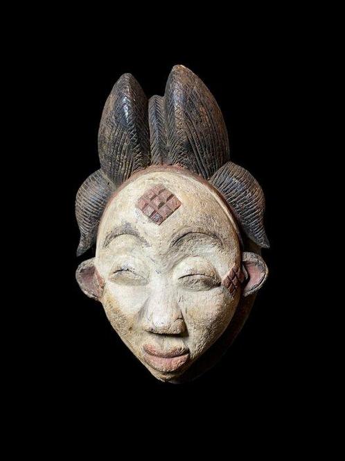 Masker-41cm - Punu - Gabon (Zonder Minimumprijs), Antiek en Kunst, Kunst | Niet-Westerse kunst