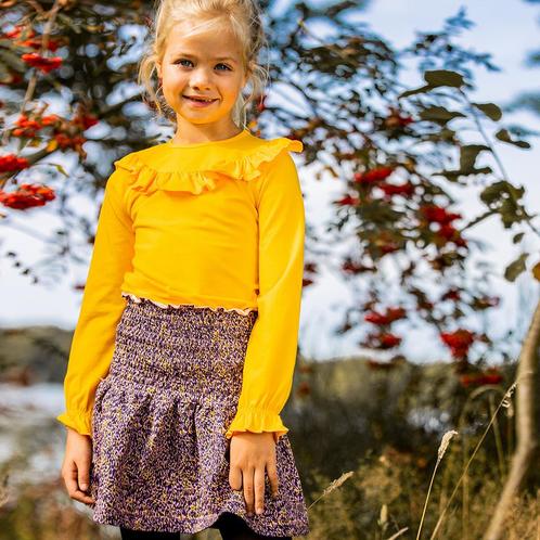 Quapi-collectie Longsleeve Kesie (yellow sun), Kinderen en Baby's, Kinderkleding | Maat 158, Meisje, Nieuw, Shirt of Longsleeve