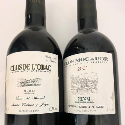 1994 Costers del Siurana, Clos de lObac & 2001 Clos Mogador, Verzamelen, Wijnen