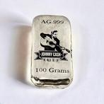100 gram - Zilver .999 - -No Reserve- Johnny Cash (Zonder