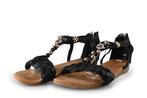 Dolcis Sandalen in maat 38 Zwart | 10% extra korting, Dolcis, Verzenden, Zwart, Sandalen of Muiltjes