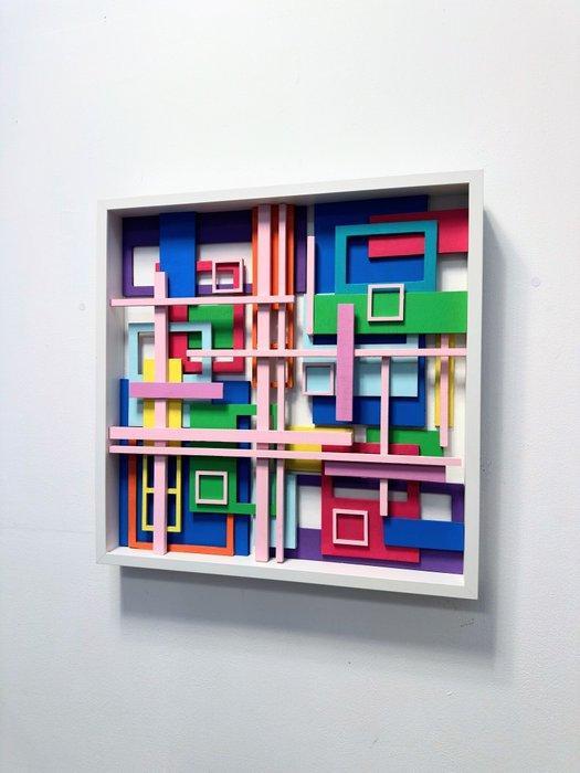 Rubén M Millano G (1989) - Happiness Life Nº71 Exclusiva, Antiek en Kunst, Kunst | Designobjecten