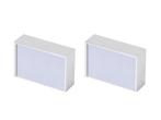 Veiling - 2x Base On design led wandlamp IP44 Luuk chroom, Huis en Inrichting, Nieuw