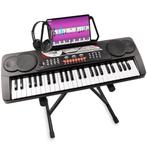 MAX KB8 keyboard met 49 toetsen, keyboard standaard en kopte, Muziek en Instrumenten, Nieuw, Verzenden
