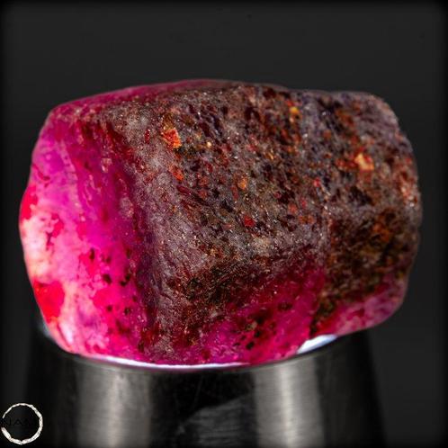Natuurlijk Padparadscha-gekleurd saffierkristal Onbehandeld, Verzamelen, Mineralen en Fossielen