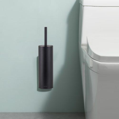 Toiletborstelhouder | Wandmontage | Mat Zwart | 55% KORTING!, Doe-het-zelf en Verbouw, Sanitair, Toilet, Nieuw, Rvs, Ophalen