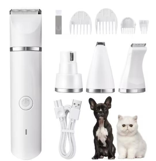 4-in-1 Huisdier Tondeuse –Trimmen, Scheren en Nagels, Dieren en Toebehoren, Katten-accessoires, Nieuw, Verzenden