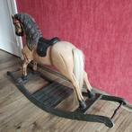 Hobbelpaard - Antique Style Rocking Horse On Bow Rocker, Antiek en Kunst